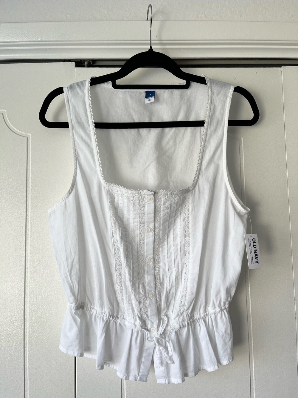 Old Navy White Short Sleeve Men’s Tee